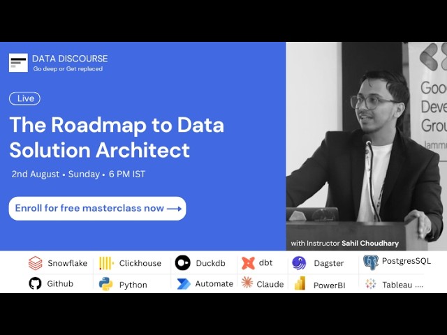 The roadmap to become a Data Solutions Architect