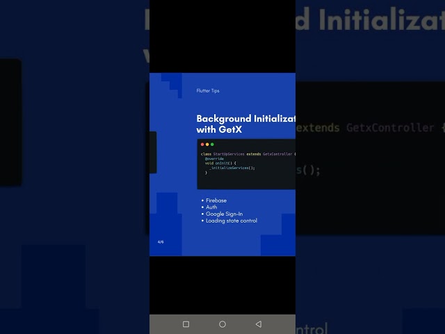 Flutter Tips: How to Make Your main() Method Lightweight