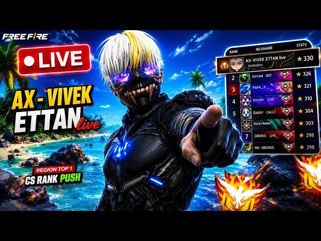 Free Fire Malayalam Live ❎Androidx BR RANKED PUSH come guys✅ BR  RANCKED  MACH