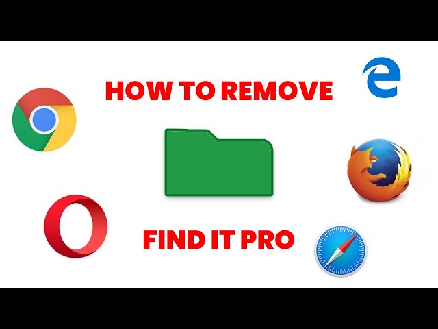 How to remove find it pro from chrome or any web browser