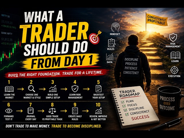 What Every Trader Should Do From Day 1 | The Complete Roadmap | Check what you did when you started?