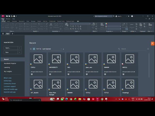 AutoCAD DAY1 1