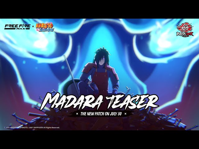 Madara Teaser | The Strongest Shinobi | Free Fire MAX x NARUTO SHIPPUDEN | Free Fire MAX Official