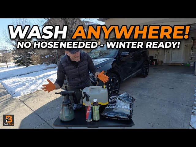 Wash Your Car Anywhere | Snow, Parking Lot, Anywhere