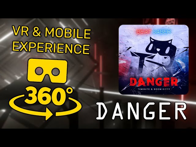 VR 360 | Danger by Teminite x Boom Kitty | Light Show - Zen Mode | Beat Saber 1.40.5