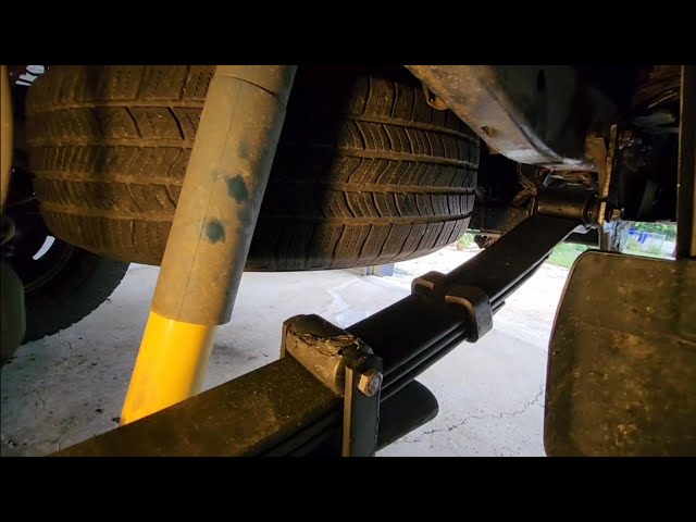 Nissan Frontier leaf spring replacement