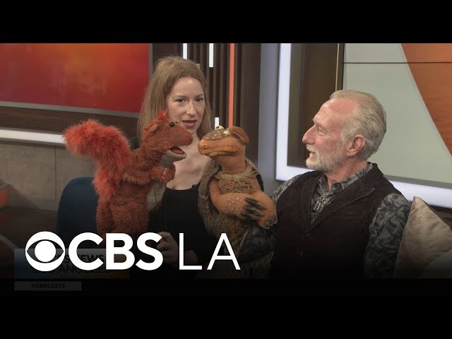 A preview of the improv comedy show Puppet Up! at the Montalbán Theatre