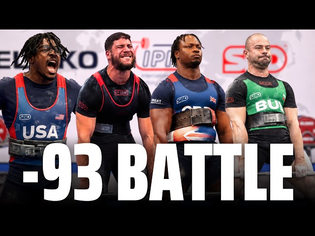 The INSANE -93kg BATTLE | IPF Worlds 2026