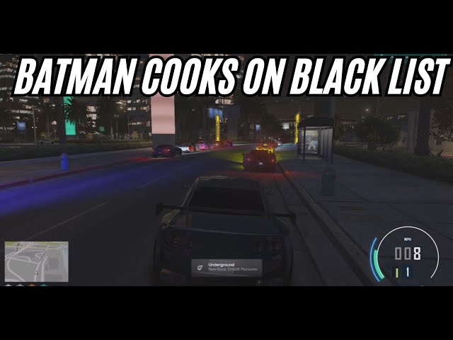 Batman COOKS in an Elegy on Black List | GTA 5 RP NoPixel 4.0