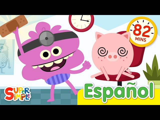 Doctor Doctor Y Más | Canciones Divertidas Para Preescolar 🎉 | Super Simple Español