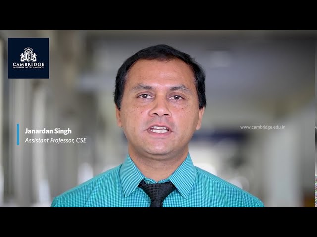Department of Computer Science Engineering | Professor Janardan Singh | CITech Bengaluru