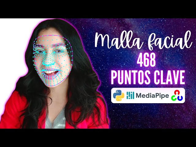 Malla Facial (MediaPipe Face Mesh) 🧑 | Python - MediaPipe - OpenCV
