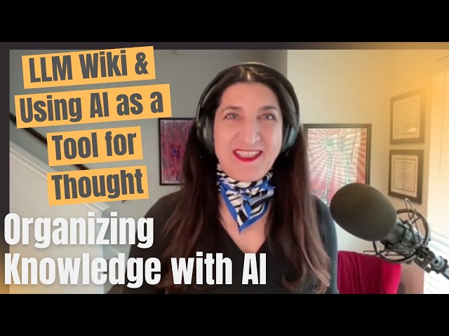 From an LLM Wiki to AI as a Tool for Thought (Generative AI for Engineering Research)
