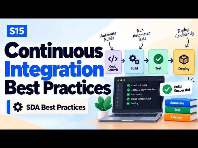 S15 | Continuous Integration Best Practices | SDA Best Practices | Uplatz