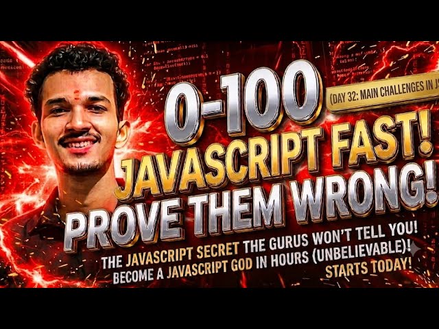 Day 32: Essential Problem-Solving Mastery 🧠 In JS