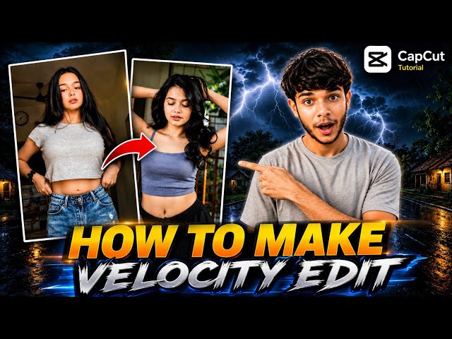 Smooth Velocity Edit in Capcut 🔥 Easy Viral Reels Editing Tutorial How to Make Smooth Velocity Edit 