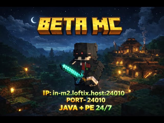 🔴 New Minecraft Public BETA || JAVA + BEDROCK 24/7 LIVE || Day- 4
