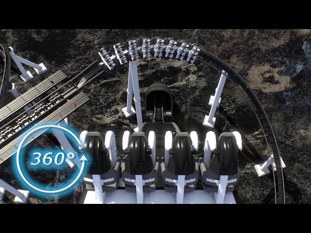 360 VIDEO | VR | Black Hole POV - Floorless Coaster --- 4K | 60fps | 3D