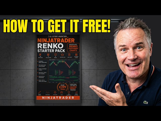 How To Get My FREE NinjaTrader RENKO TRADING STARTER PACK!
