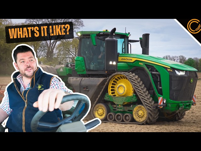What it’s REALLY like to DRIVE the JOHN Deere 9RX 830