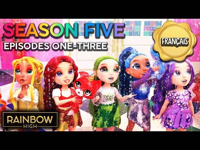 Bienvenue à Rainbow World ! 🌈✨| Saison 5 épisodes 1-3 | Rainbow High