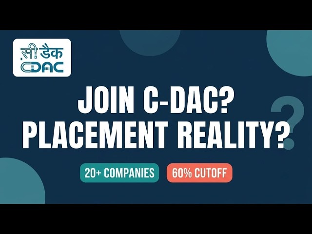 🎓 My Honest CDAC DAC Review 2026 | 💼 Placements, 👨‍🏫 Faculty & 🏠 Hostel Reality | 🤔 Worth It? ⭐