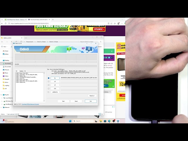 SAMSUNG Galaxy S24 - How to Flash Stock ROM