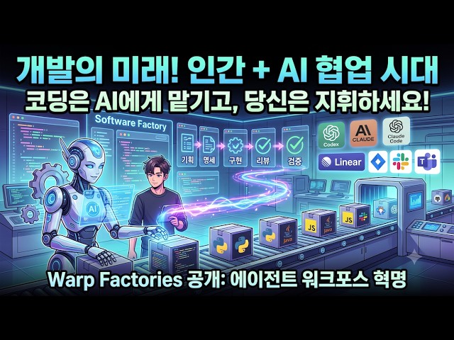 Warp Factories 공개: AI 에이전트 기반 소프트웨어 팩토리로 개발 자동화