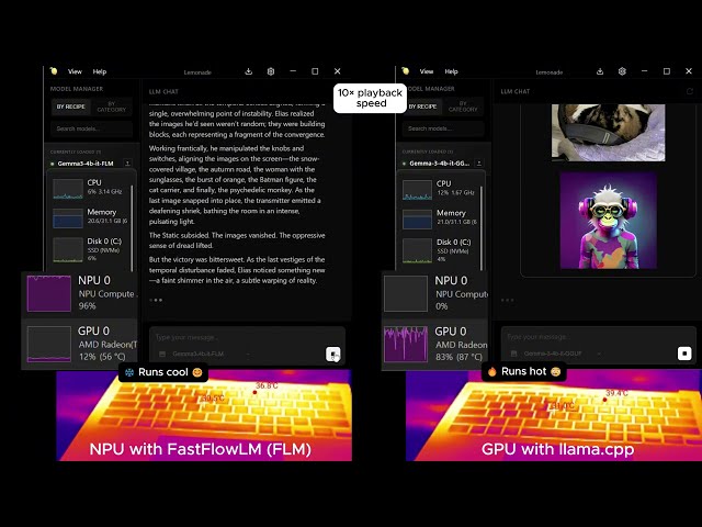 NPU vs GPU Showdown: NPU is Faster & WAY Cooler! ❄️