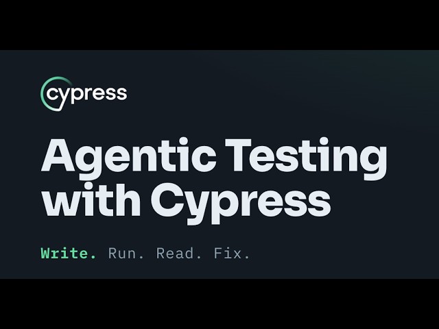 Agentic Testing with Cypress: Turn Your AI Agent Into a Testing Teammate