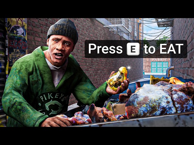 I turned GTA 5 into a Homeless SURVIVAL Game!