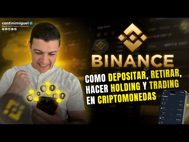 BINANCE - Step-by-step guide on how to deposit, withdraw, hold, and trade cryptocurrencies 🪙