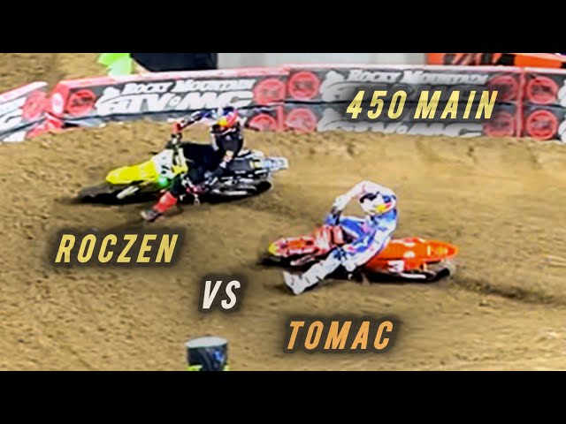 2026 San Diego Supercross 450 Main Event Round #2 Tomac Roczen Hunter Lawrence 