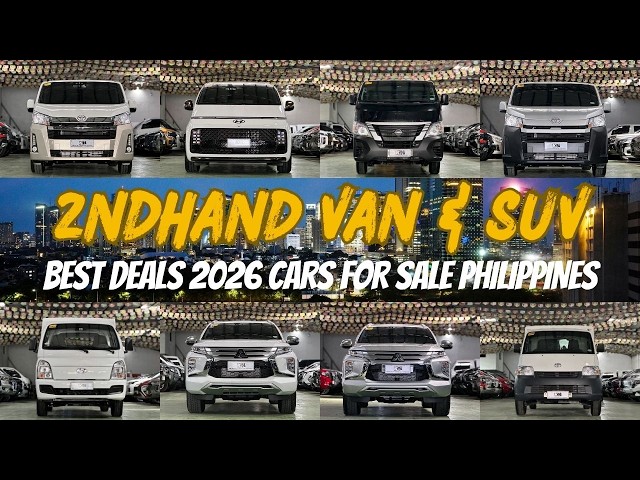 Second hand Cars For Sale | Best Deals Philippines | Affordable Used SUV and VAN