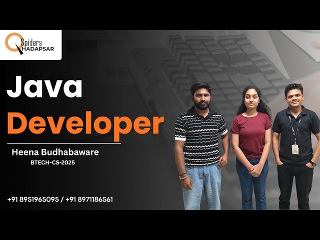Java Developer Placement Success | Heena Budhabaware