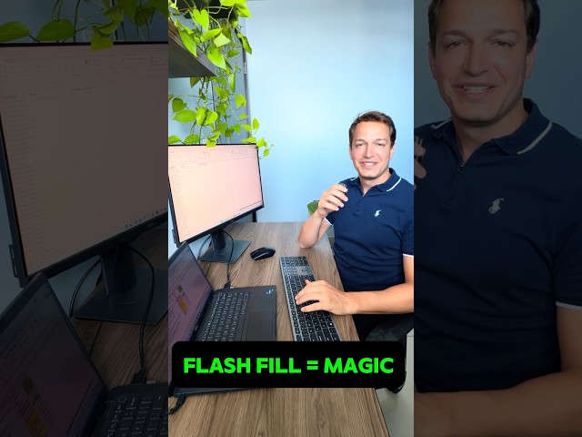 Flash Fill: The Excel Trick Nobody Uses