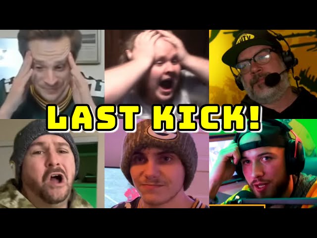 PACKERS LIVE REACTIONS VS 49ERS | COMPILATION LAST KICK | PACKERS FANS CHANNEL
