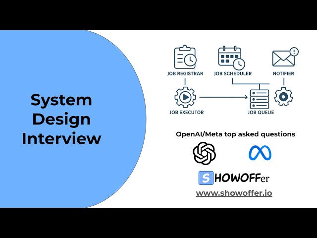 Design a Job Scheduler - Frequently Asked Interview Questions at OpenAI & Meta