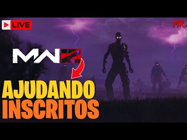 🔴 Bora Jogar um MW3 Zombies ? AJUDANDO a Tropa | venha dizer um oi!
