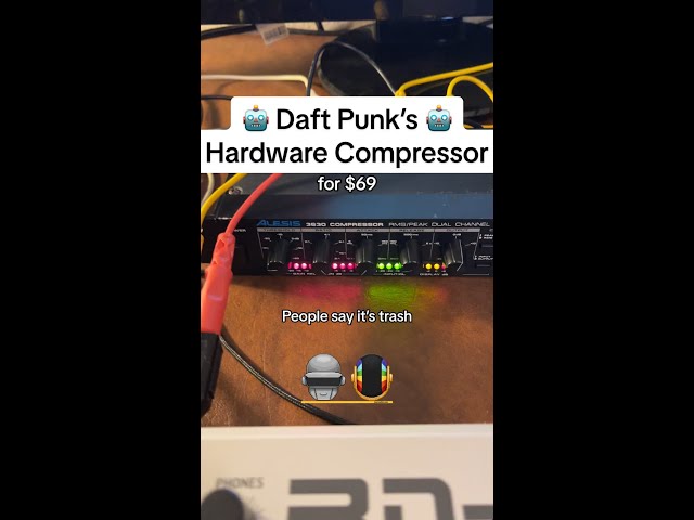🤖 Daft Punk’s Hardware Compressor 🤖 #shorts