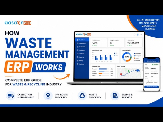 How Waste Management ERP Works | Complete ERP Guide for Waste & Recycling Industry