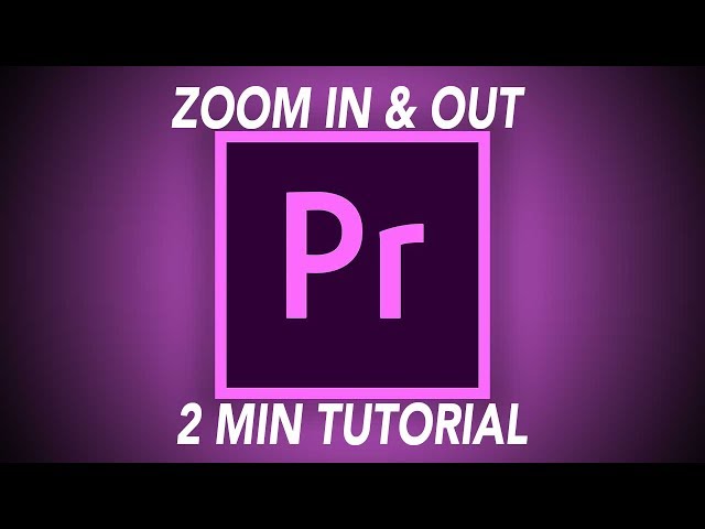 How To Zoom IN & OUT In Premiere Pro - FAST Tutorial
