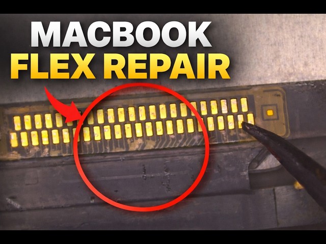 MacBook Screen Flex Cable Replacement | Fix Flexgate Issue