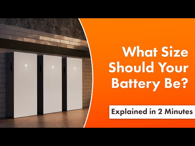 Bigger Isn't Better: The Solar Battery Sizing Mistake Costing You Money