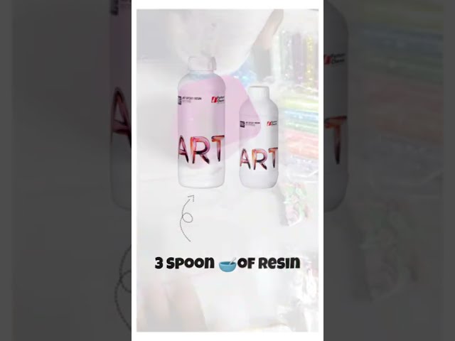Resin art | Resin art for beginners | resin art tutorial |How to mix resin | #resinart