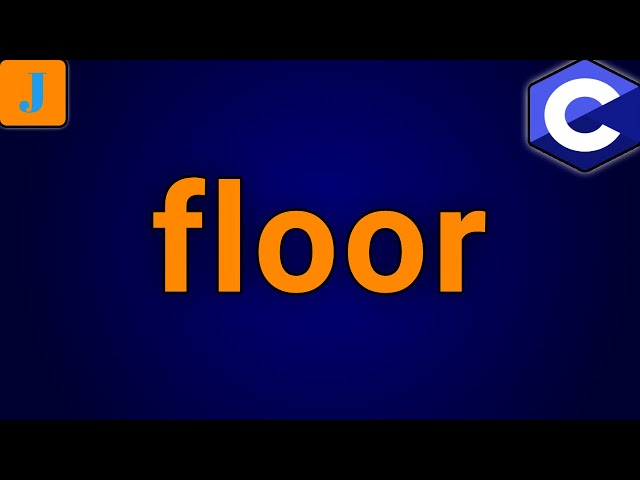 C floor