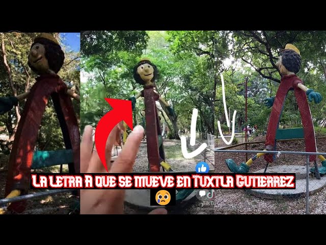Algo MUY RARO pasa en este PARQUE INFANTIL😫LAS ESCULTURAS SE MUEVEN Y MILES DE PERSONAS HAN VISTO!