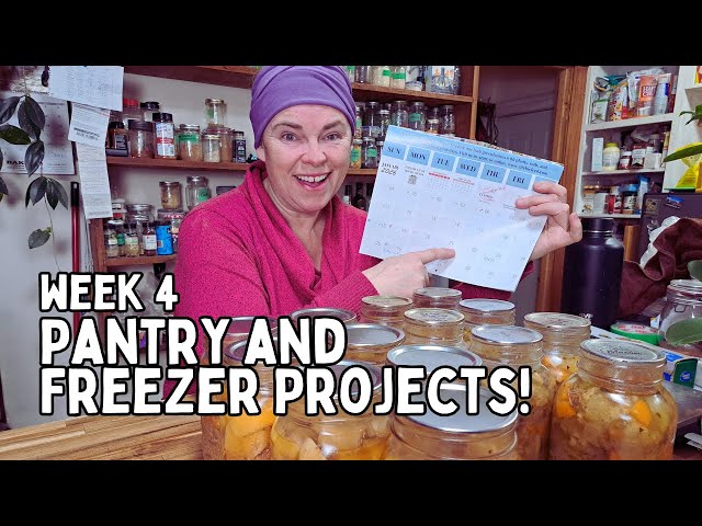 PANTRY CHALLENGE WEEK 4 VLOG: First Taste of Homemade KIMCHI + We Made 21LBS of Sausage!
