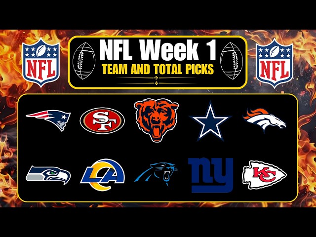 NFL Week 1 Picks! NFL Picks & Predictions 2026