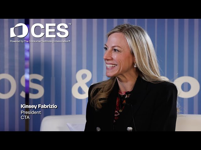 CES 2026 | Kinsey Fabrizio | Consumer Technology Association, President
